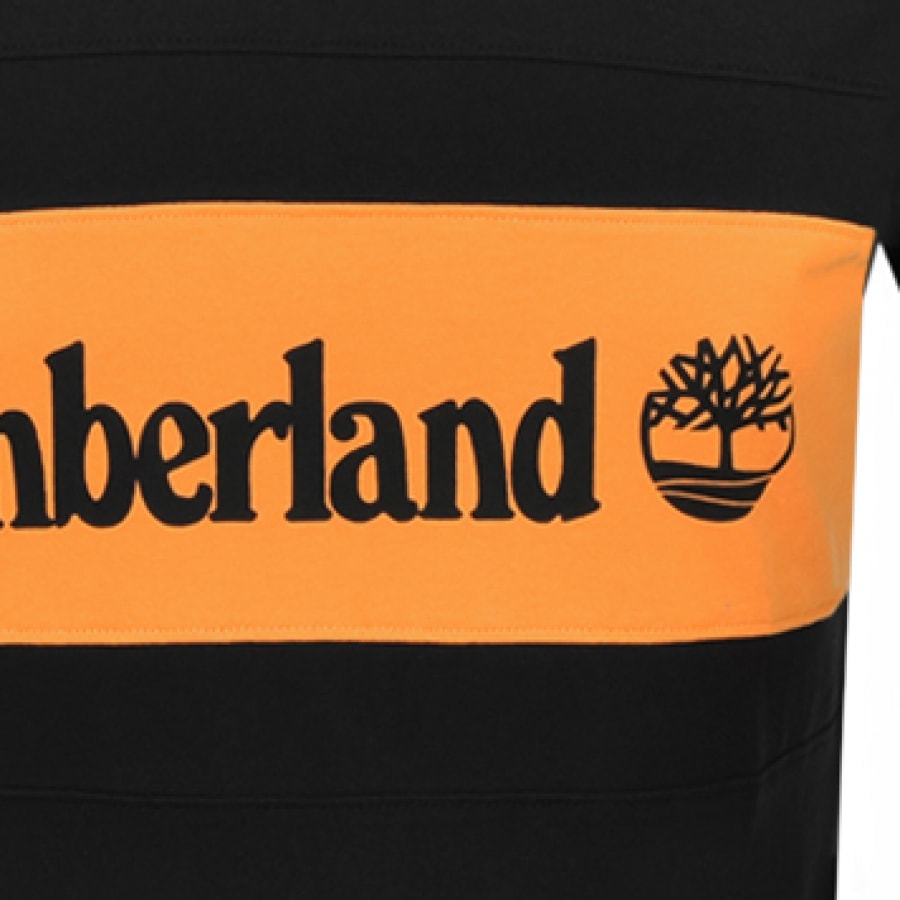 Alternative Image for ProductTimberland Logo T Shirt Black3